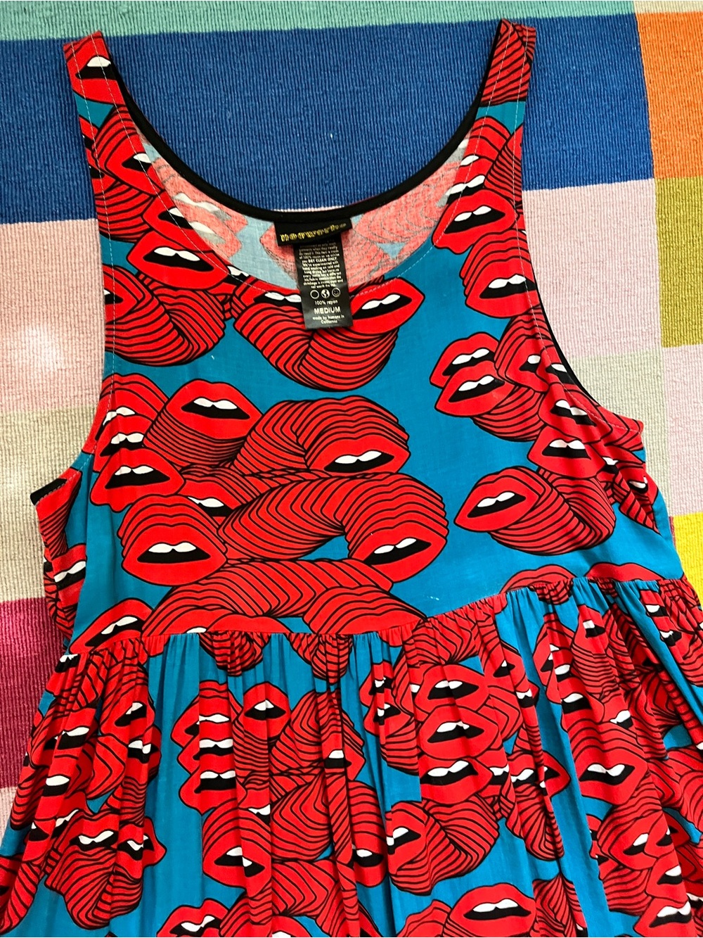 Nooworks Naomi Red Lip, Mouths Print - Picture 2 of 5